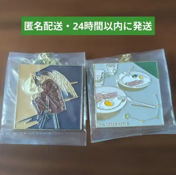 Mrs. GREEN APPLE 미세스 1번 복권 F상 메탈 참 2개