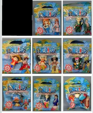 원피스 월드 컬렉터블 피규어 스트랩 신세계 컴플리트 세트