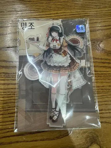 한국 한정 명조 치사키 콜라보 카페 아크릴 스탠드