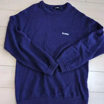 XLARGE 퍼플 스웨터 XL
