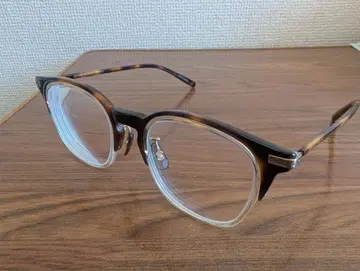 OLIVER PEOPLES Winston 브라운 안경 거의 미사용