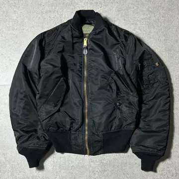 90s Alpha MA1 USA제 블랙 XS 여성용 그랜드 크루