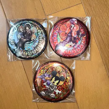 킹덤하츠 캔 배지 컬렉션 3종