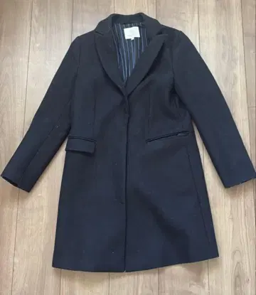 UNITED ARROWS 블랙 롱 코트 S 사이즈