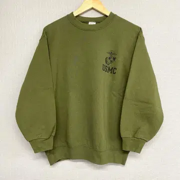 USA제 미군 실물 USMC 밀리터리 맨투맨 트레이닝복 M