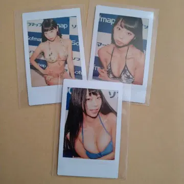 아오야마 히카루 폴라로이드 3장