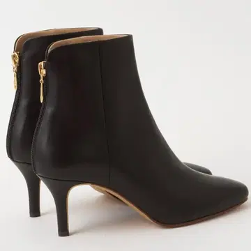 DIANA 블랙 가죽 부츠 23cm