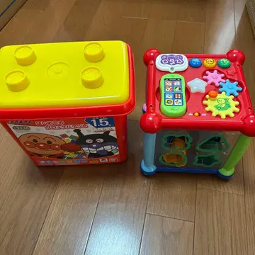 호빵맨 블록 + 블록 놀이 세트