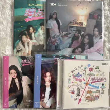 ILLIT 시간 멈춰 5가지 형태 세트 트레이딩 카드