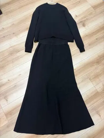 셋업 원피스 니트