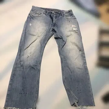 VOLCOM 데미지 가공 데님 팬츠