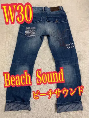 Beach Sound 비치 사운드 데님 팬츠 청바지 서프 W30