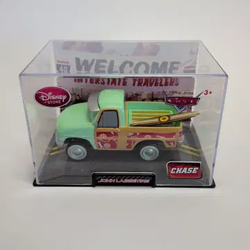 디즈니 스토어 존 라세티어 CHASE 미니카