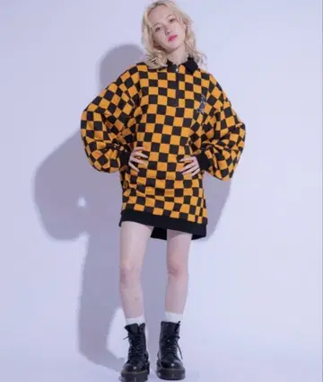MELTY BEAR CHECKER POLO 상의