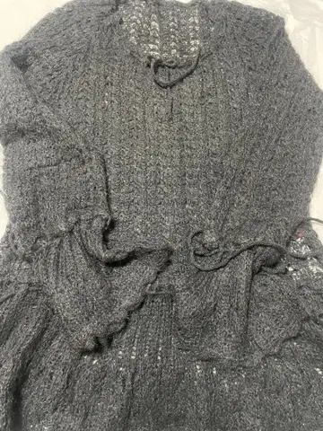 핑크하우스 니트 튜닉