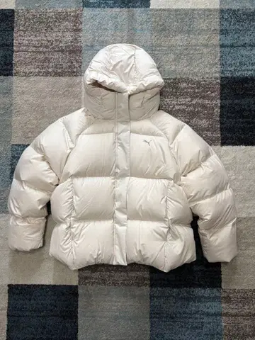 푸마 후드 부착 다운 자켓 여성용