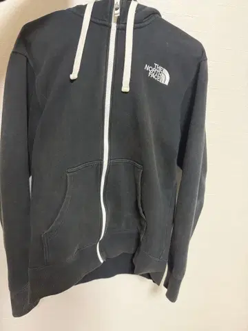 THE NORTH FACE 다크 그레이 집업 후드티