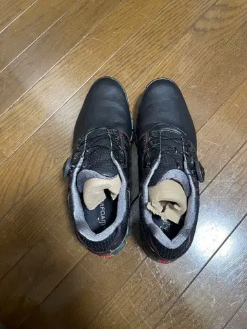 블랙 골프화 다이얼식