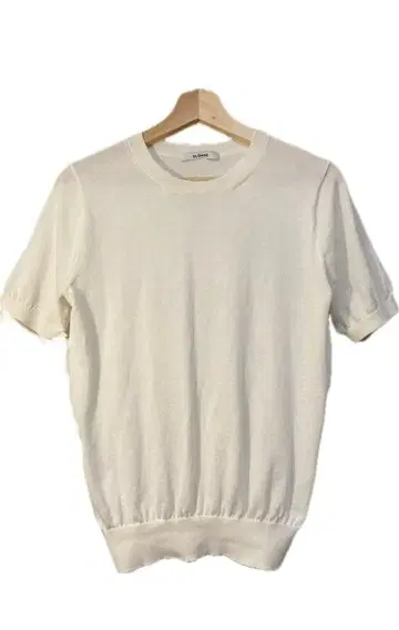 [ SLOANE ] 화이트 반팔 니트