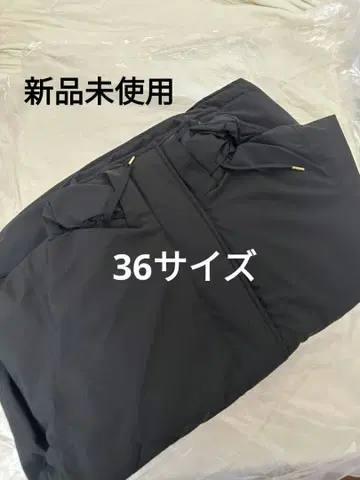 미사용 새상품 Spick and Span 2WAY 발수 다운 하프 코트