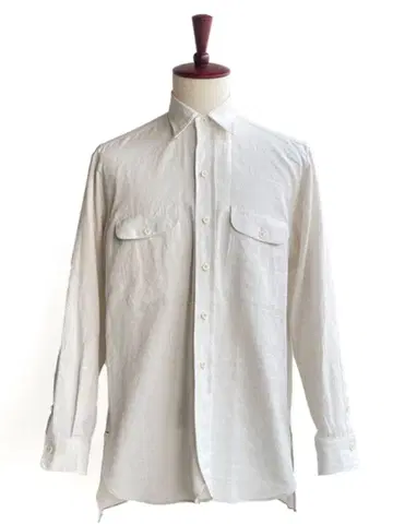 maatee&sons 23ss 코튼 린넨 옥스퍼드 워크 셔츠