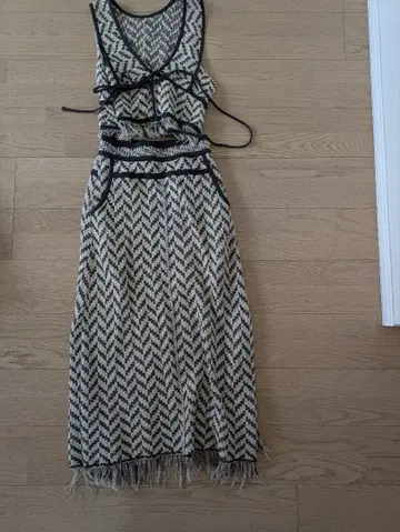 PUBLIC TOKYO/스커트 뷔스티에 세트