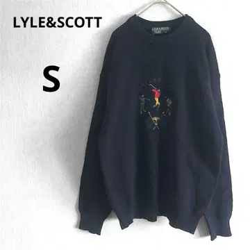 라일&스캇 LYLE&SCOTT S 골프 니트 스웨터 네이비