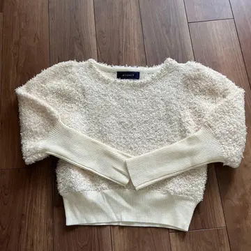 M'S GRACY 아이보리 긴팔 스웨터