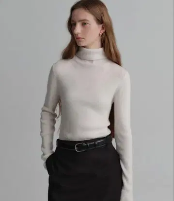 lookast 멜리 울 터틀넥 니트