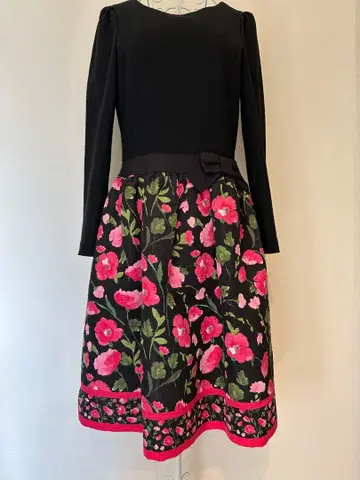 엠즈 그레이시 꽃무늬 절개 원피스