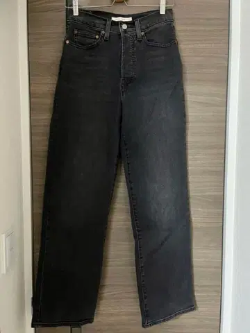 리바이스 RIBCAGE 스트레이트 청바지