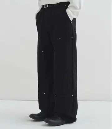 draw fit 워시드 더블 니카 펜터 워크 팬츠