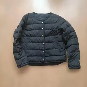 숏 다운 자켓 블랙 빔즈