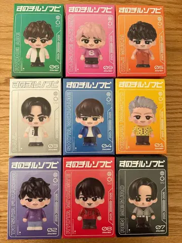 스노우 칠 소프트 비닐 9체 세트