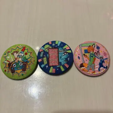 디즈니 자수 캔뱃지 2