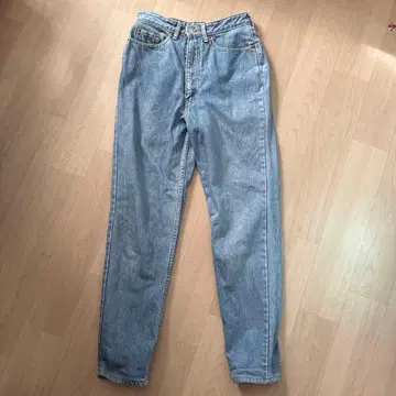 Levi's 라이트 블루 스트레이트 데님 팬츠