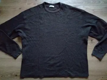 AUBETT super140's 면 울 와플 L/S 브라운 XL