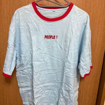 PEOPLE 1 T셔츠 스카이블루