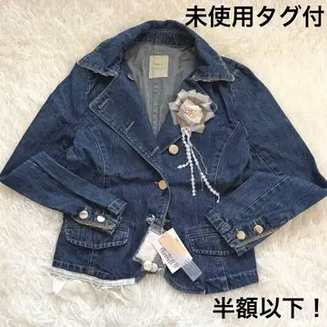 미사용 택 포함 정가 세금 포함 8,925엔 레이 카즌 데님 자켓