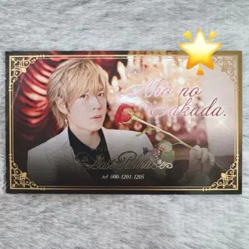 시마사카 랜덤 실사 명함풍 카드 아호노 사카타 토나리노 사카타 홀로