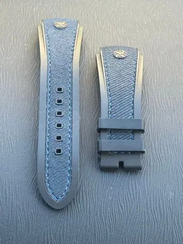 해리 윈스턴 블루 가죽 벨트 표시 사이즈