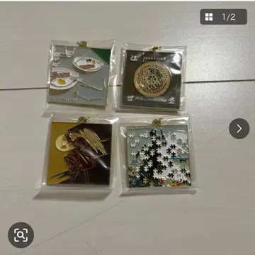 Mrs. GREEN APPLE 메탈 참 4종 세트