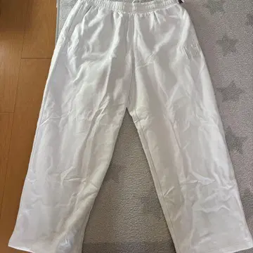 GAP 스웨트 팬츠 화이트 L 사이즈