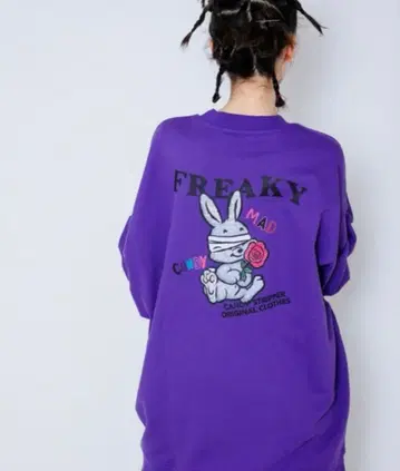 MAD BUNNY SWEAT 원피스