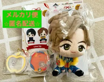 미세스 1번 복권 A상 봉제 인형 후지사와 료카 F상 아크릴 참 2점