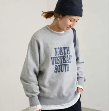 FRAMeWORK 로고 속기모 맨투맨