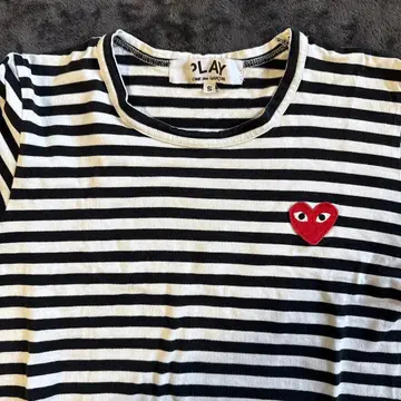 PLAY 스트라이프 긴팔T셔츠 S