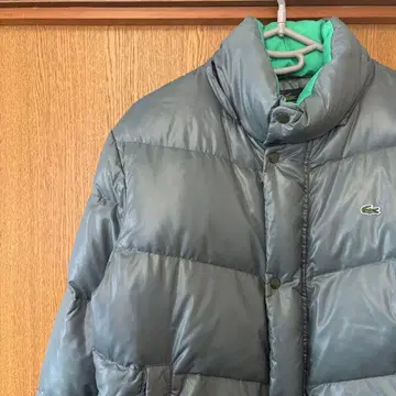 Lacoste 그레이 다운 자켓