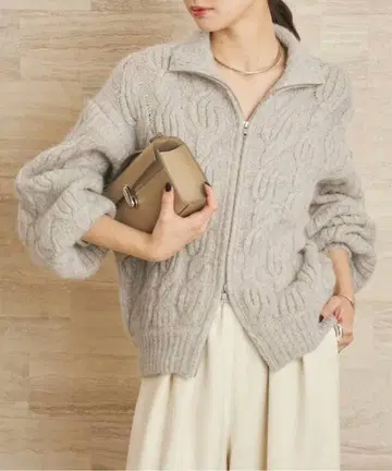 Plage les tendre Alan 집업 니트