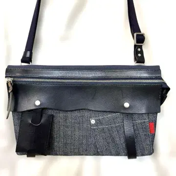 [토요오카 카반] [토요오카 카반] TIMEMRICK 하운드 투스 숄더백